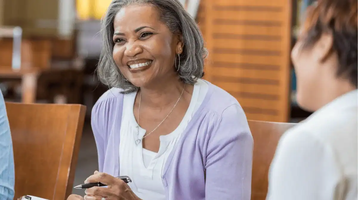 Woman exploring questions to ask a potential therapist.
