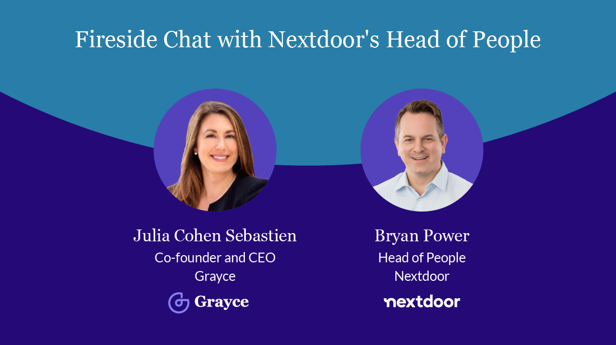 Fireside chat with Bryan Power banner.