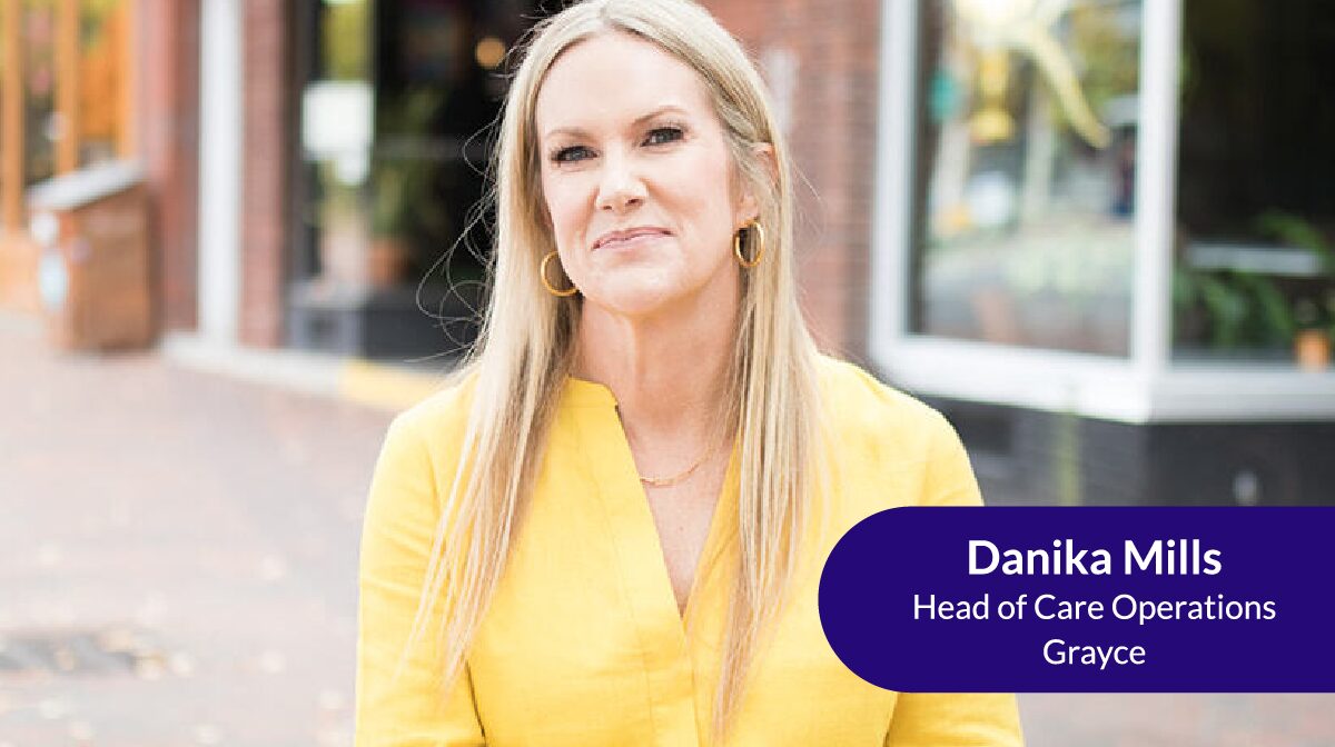 Headshot of Danika Mills, head of operations at Grayce.