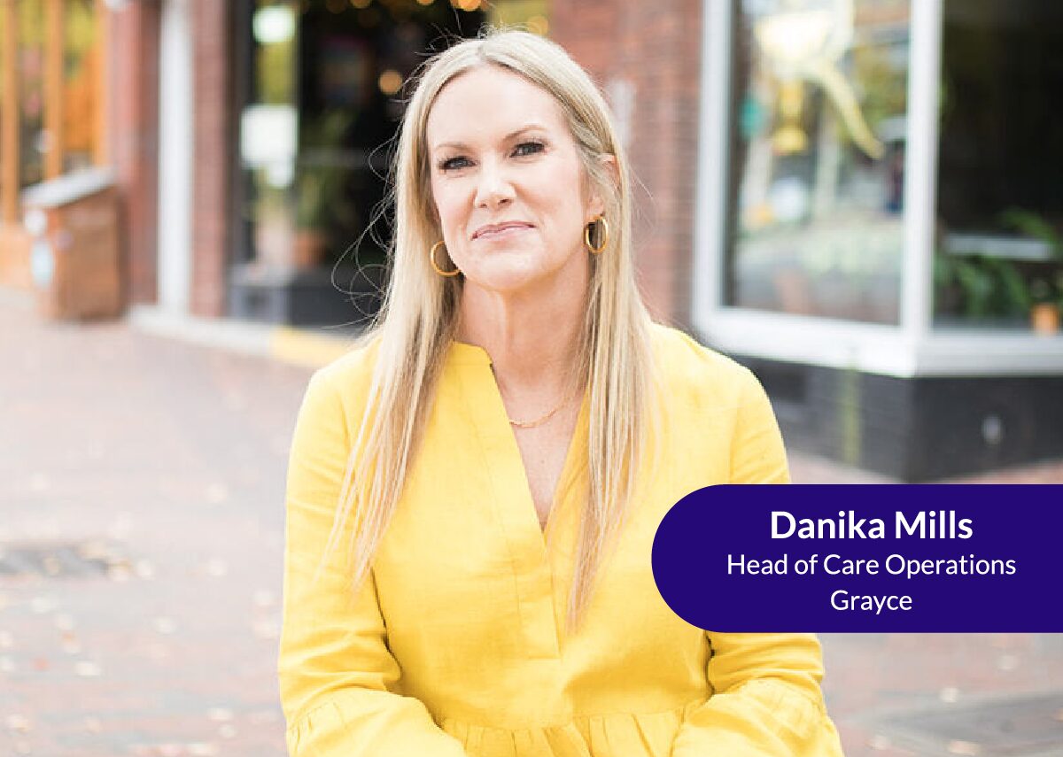 Headshot of Danika Mills, head of operations at Grayce.