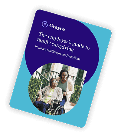 Employers guide to family caregiving banner.