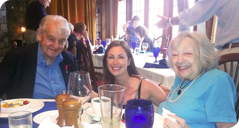 Grayce CEO with her family.