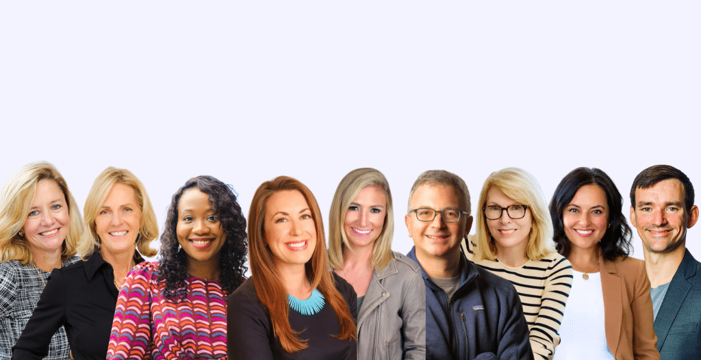 Headshots of the Grayce team side-by-side.