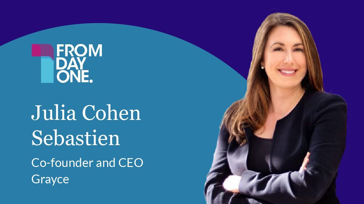 Headshot of Julia Cohen Sebastien, co-founder and CEO at Grayce.
